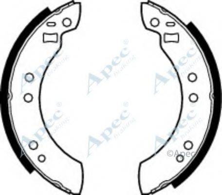 APEC BRAKING SHU244 Гальмівні колодки