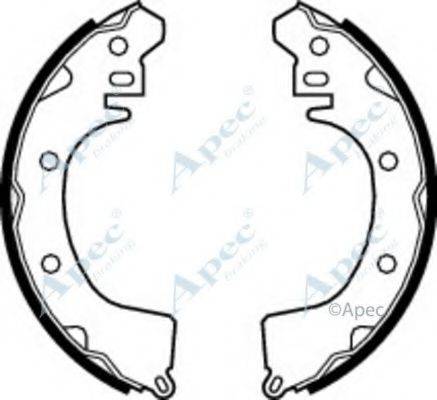 APEC BRAKING SHU439 Гальмівні колодки
