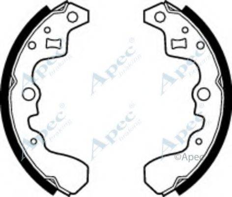 APEC BRAKING SHU477 Гальмівні колодки