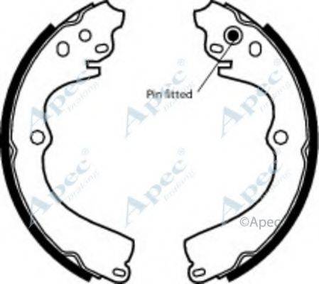 APEC BRAKING SHU509 Гальмівні колодки