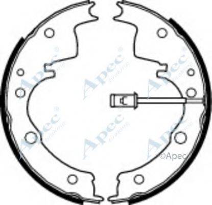 APEC BRAKING SHU511 Гальмівні колодки