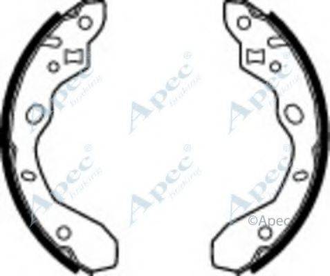 APEC BRAKING SHU579 Гальмівні колодки