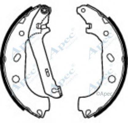 APEC BRAKING SHU658 Гальмівні колодки