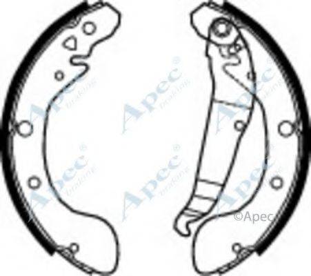 APEC BRAKING SHU770 Гальмівні колодки