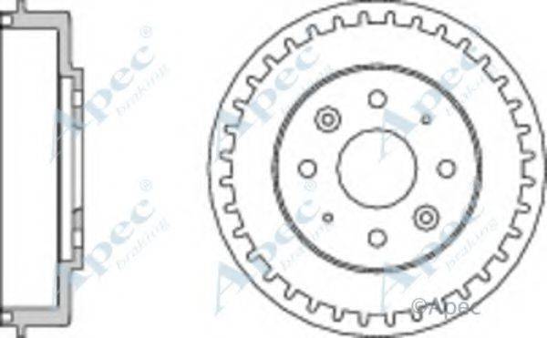 APEC BRAKING DRM9916 Гальмівний барабан