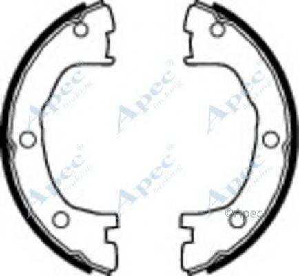 APEC BRAKING SHU639 Гальмівні колодки