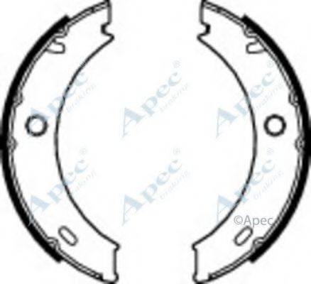 APEC BRAKING SHU645 Гальмівні колодки