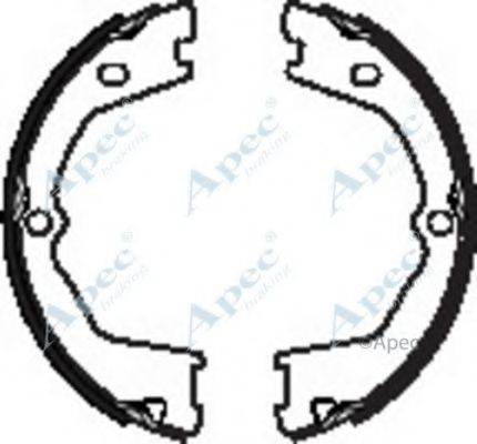 APEC BRAKING SHU701 Гальмівні колодки