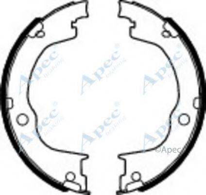 APEC BRAKING SHU720 Гальмівні колодки