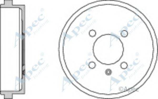 APEC BRAKING DRM9932 Гальмівний барабан