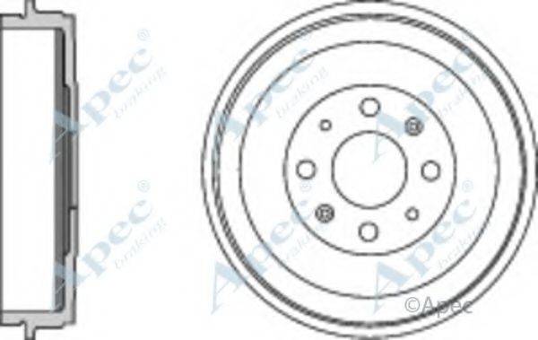 APEC BRAKING DRM9941 Гальмівний барабан