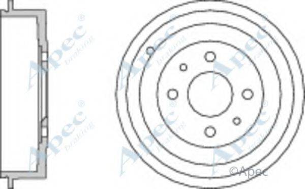 APEC BRAKING DRM9163 Гальмівний барабан