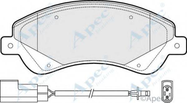 APEC BRAKING PAD1476