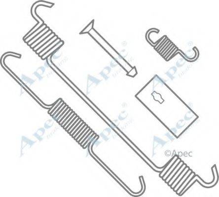 APEC BRAKING KIT2007 Комплектуючі, гальмівна колодка