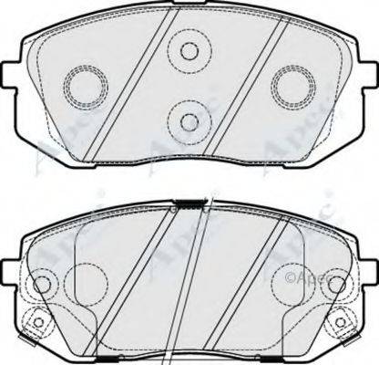 APEC BRAKING PAD1860