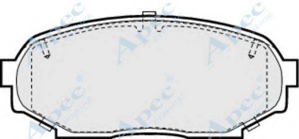 APEC BRAKING PAD746