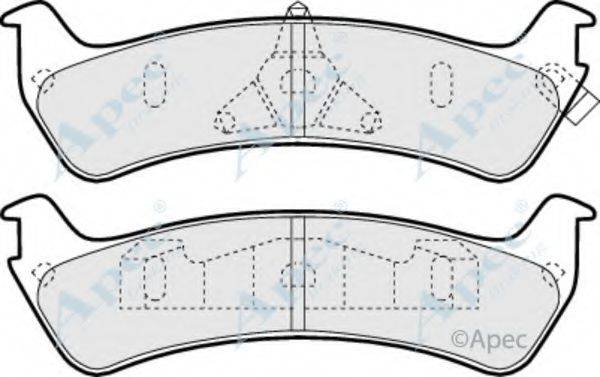 APEC BRAKING PAD990