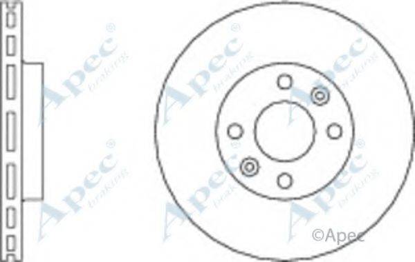 APEC BRAKING DSK2277 гальмівний диск