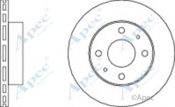 APEC BRAKING DSK2055 гальмівний диск