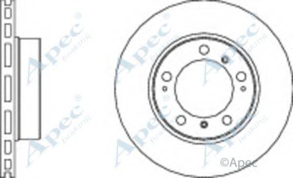 APEC BRAKING DSK2090 гальмівний диск