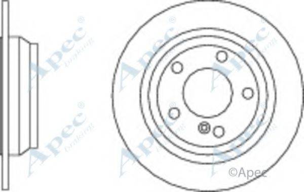 APEC BRAKING DSK2658 гальмівний диск