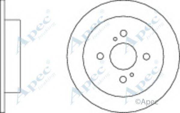 APEC BRAKING DSK2659 гальмівний диск