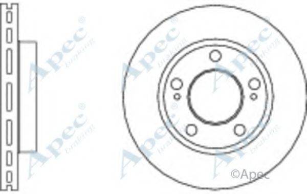 APEC BRAKING DSK2711 гальмівний диск