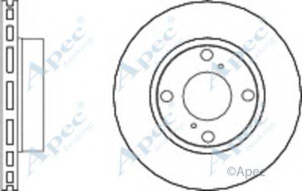 APEC BRAKING DSK2781 гальмівний диск