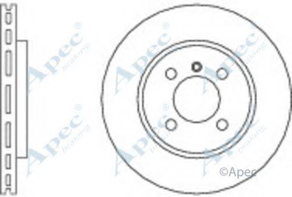 APEC BRAKING DSK539 гальмівний диск