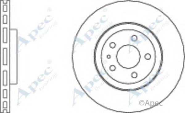 APEC BRAKING DSK696 гальмівний диск