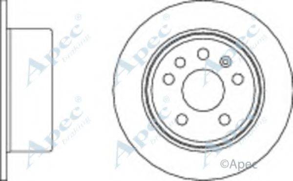 APEC BRAKING DSK765 гальмівний диск