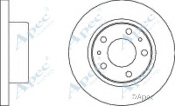 APEC BRAKING DSK823 гальмівний диск