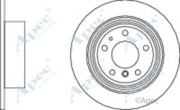 APEC BRAKING DSK919 гальмівний диск