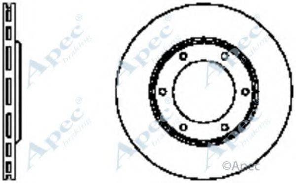 APEC BRAKING DSK963 гальмівний диск