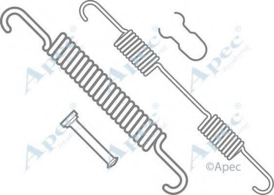 APEC BRAKING KIT768 Комплектуючі, гальмівна колодка