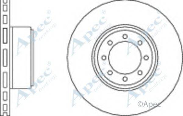 APEC BRAKING DSK2535 гальмівний диск