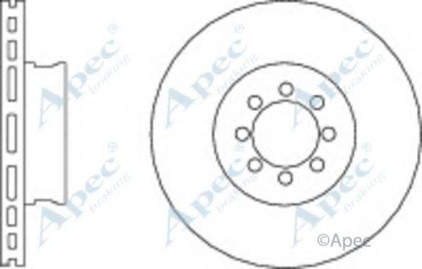 APEC BRAKING DSK2759 гальмівний диск