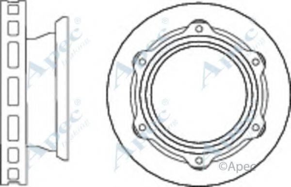 APEC BRAKING DSK2892 гальмівний диск