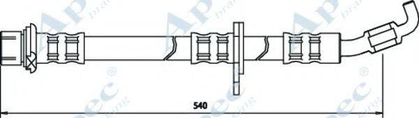 APEC BRAKING HOS3076 Гальмівний шланг