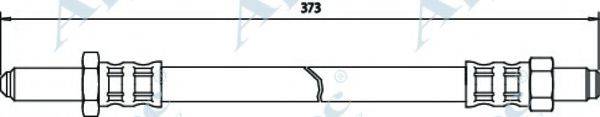 APEC BRAKING HOS3157 Гальмівний шланг