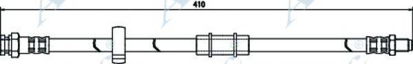 APEC BRAKING HOS3268 Гальмівний шланг