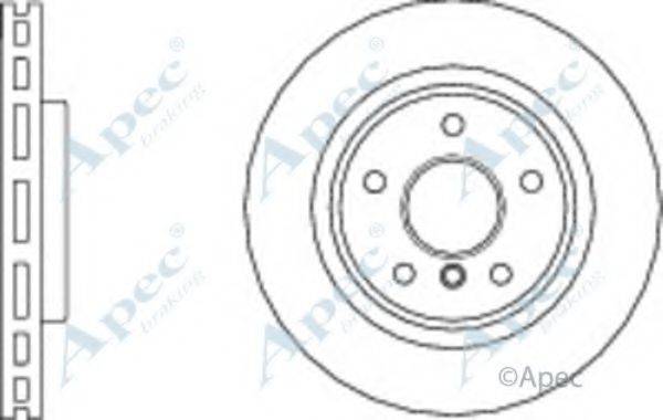 APEC BRAKING DSK3061 гальмівний диск