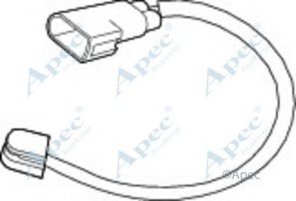 APEC BRAKING WIR5280 Покажчик зносу, накладка гальмівної колодки