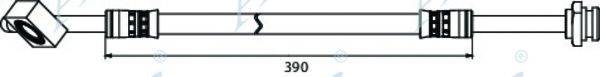 APEC BRAKING HOS4018 Гальмівний шланг