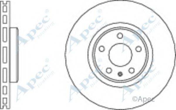 APEC BRAKING DSK3003 гальмівний диск