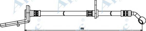 APEC BRAKING HOS3859 Гальмівний шланг