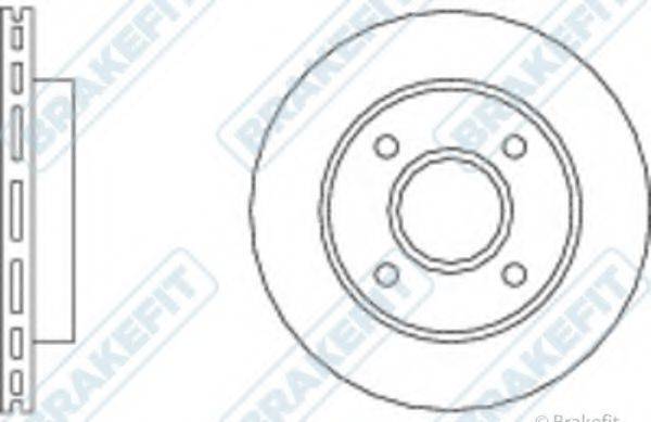 APEC BRAKING DK6009 гальмівний диск