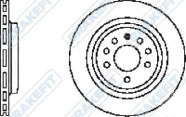 APEC BRAKING DK6277 гальмівний диск