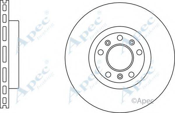 APEC BRAKING DSK3130 гальмівний диск