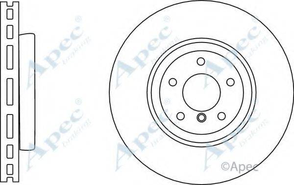 APEC BRAKING DSK3162 гальмівний диск